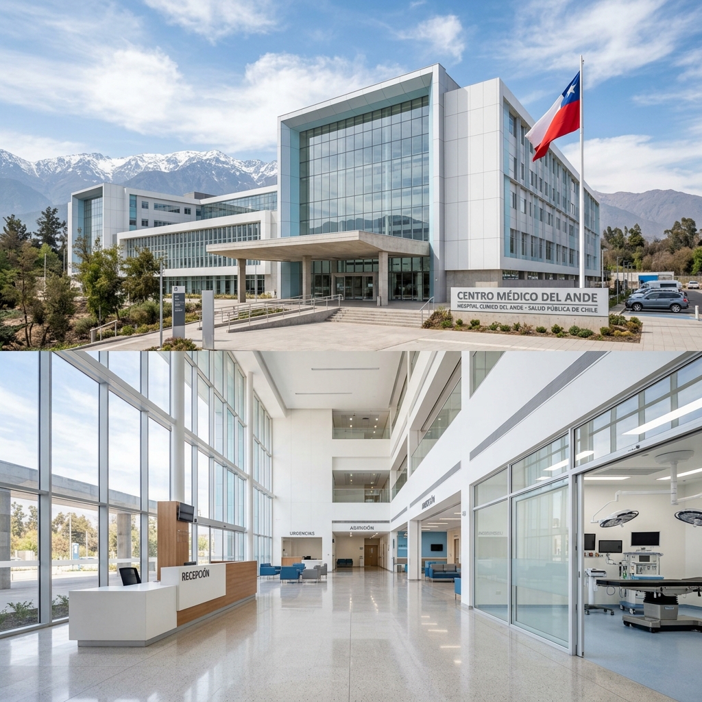 Hospital moderno en Chile